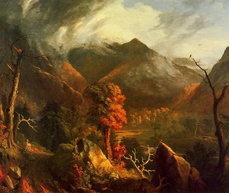 하얀 산의 전망 - 토마스 콜

Source:
Vue des Montagnes Blanches - Thomas Cole