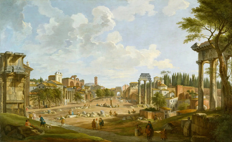 로마 포럼의 전망 - 조반니 파올로 파니니

Source:
Vue du Forum romain - Giovanni Paolo Panini