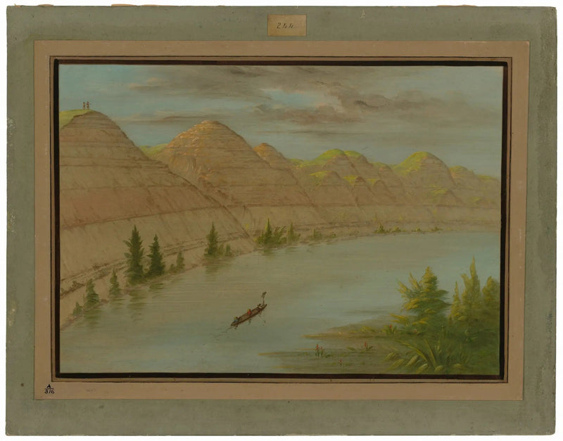 그랜드 디투르, 오미주 강 - 조지 캐틀린

Source:
Vue du « Grand Détour », Haut-Missouri - George Catlin