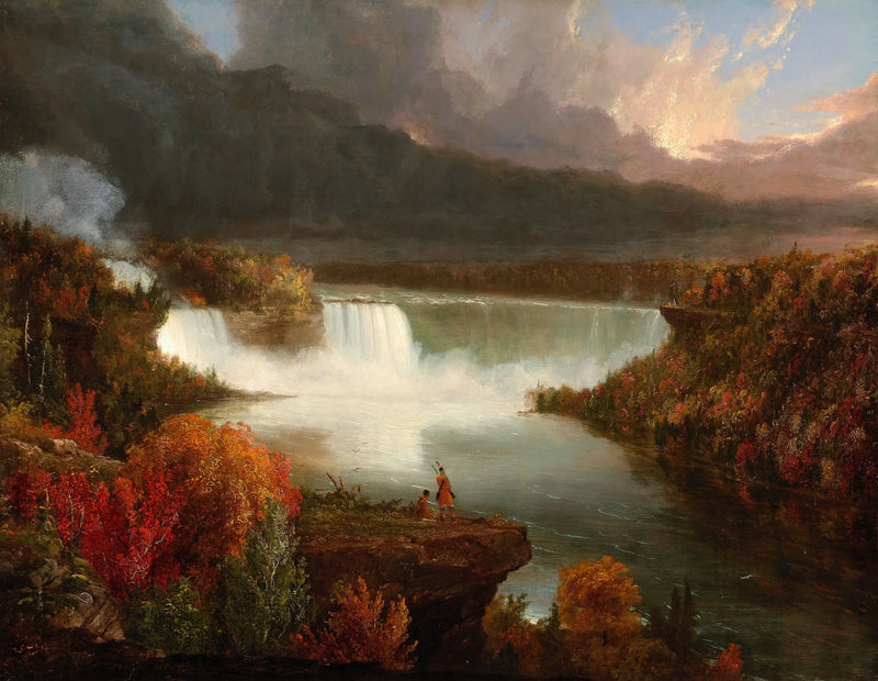 나이아가라 폭포의 먼 풍경 - 토마스 콜

Source:
Vue lointaine des chutes du Niagara - Thomas Cole
