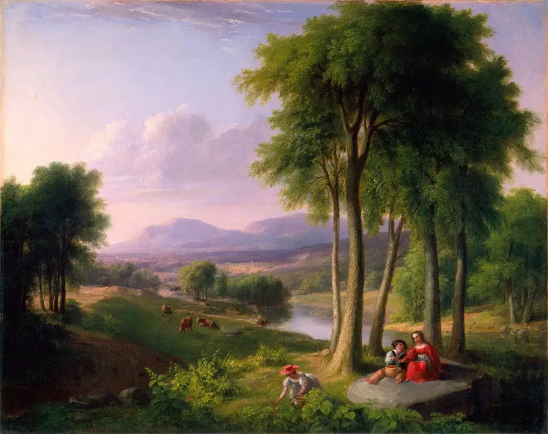 버몬트 주 러틀랜드 근처의 전망 - 애셔 브라운 듀란드

Source:
Vue près de Rutland, Vermont - Asher Brown Durand