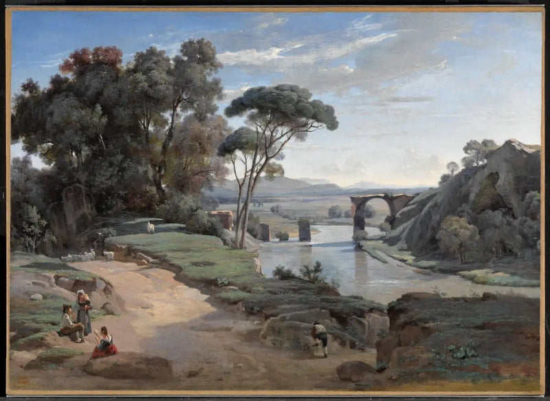 나르니에서 촬영된 풍경 - 장 바티스트 카밀 코로