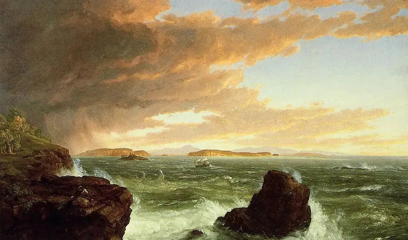 몽 데세르 섬에서 프렌치만 만의 전망, 폭풍 후 - 토마스 콜

Source:
Vue sur la baie Frenchman depuis l'île du Mont Désert, après une bourrasque - Thomas Cole