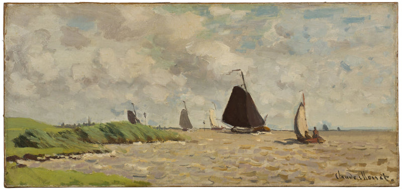 Voorzaan W179의 전망 - Claude Monet