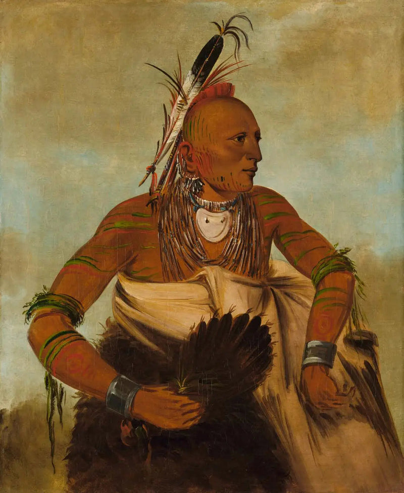 와호백키, 아름답고 용감한 - 조지 캐틀린

Source:
Wa-ho-béck-ee, un beau courageux - George Catlin