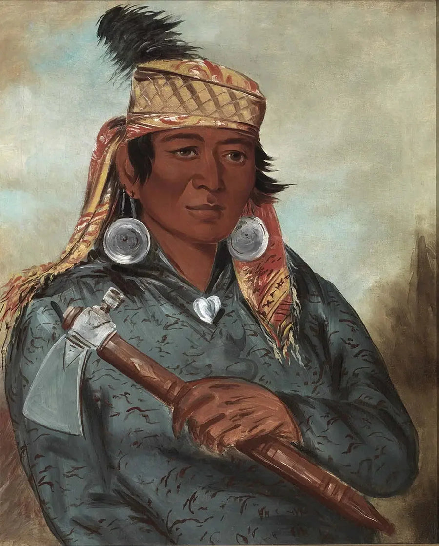 와페세이, 백인 - 조지 캐틀린

Source:
Wáh-pe-say, le Blanc - George Catlin