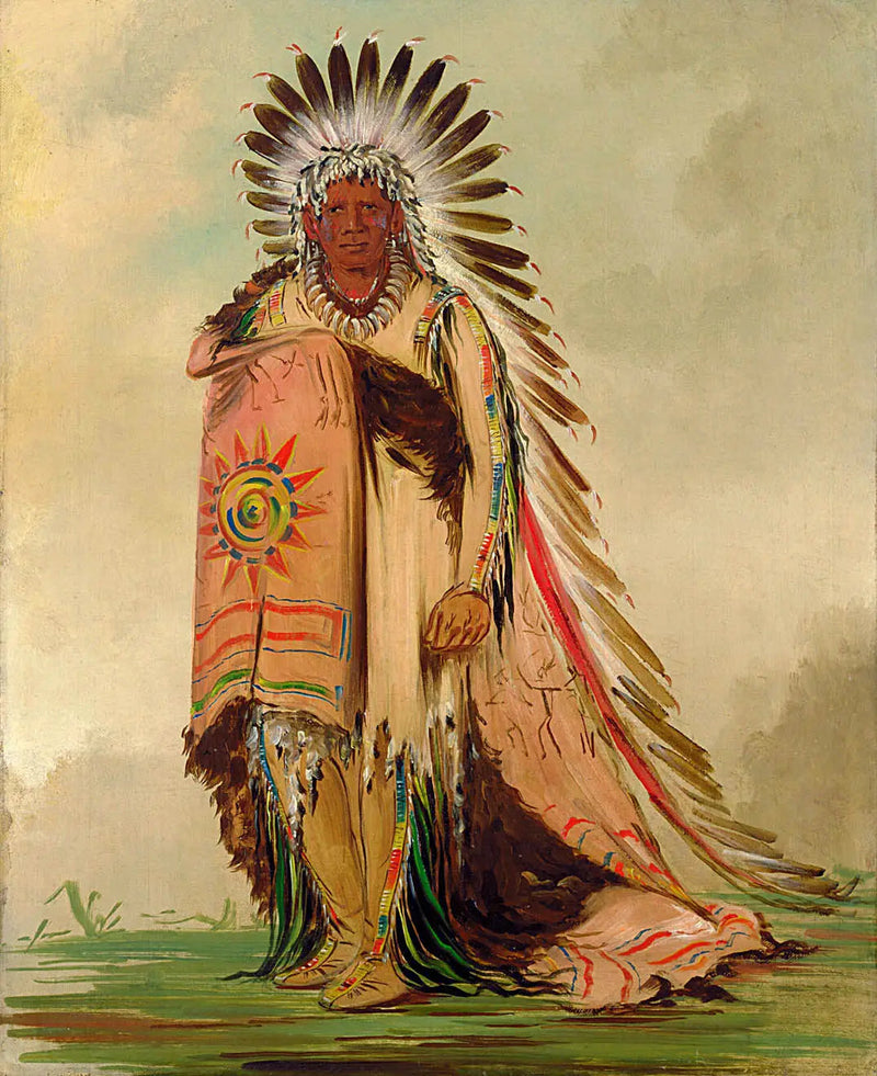 완이톤, 부족의 추장 - 조지 캐틀린

Source:
Wán-ee-ton, chef de la tribu - George Catlin