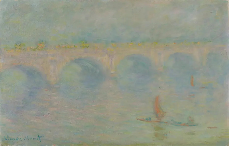 워털루 다리, 햇빛 효과 - Claude Monet