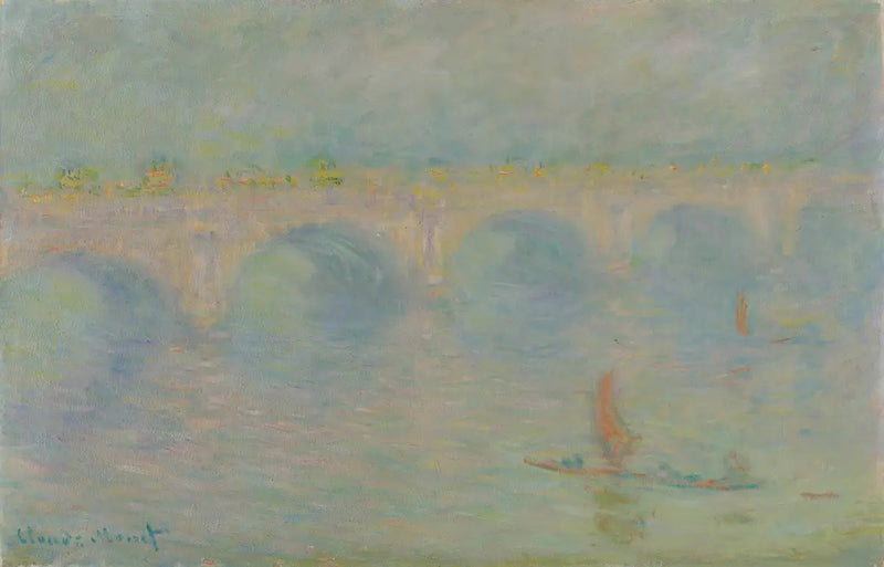 워털루 다리, 햇빛 효과 - Claude Monet