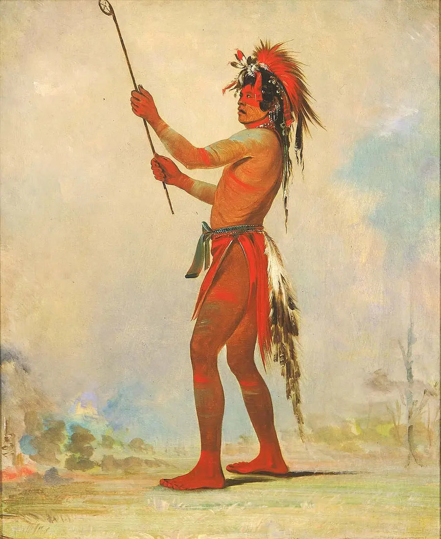 We-chúsh-ta-dóo-ta, 레드 맨, 저명한 공 선수 - 조지 캐틀린

Source:
We-chúsh-ta-dóo-ta, Red Man, un joueur de balle distingué - George Catlin