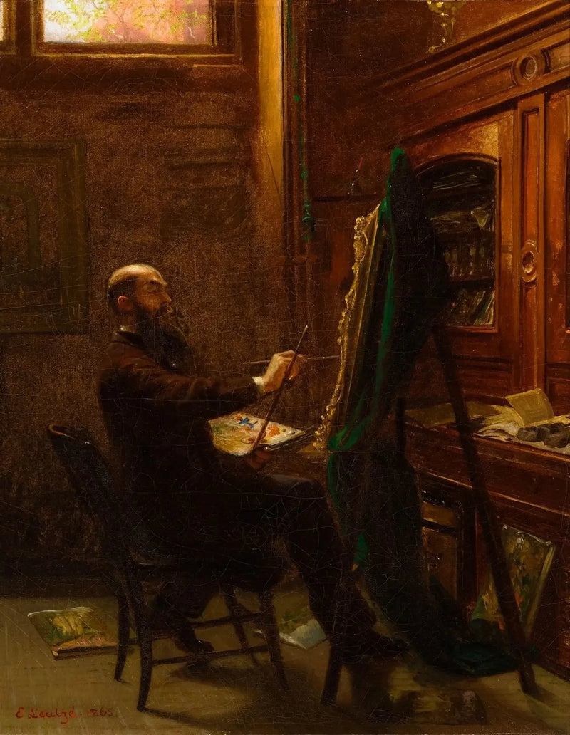 테센 스트리트 스튜디오의 워싱턴 휘트레지 - 에마누엘 로우츠

Source:
Worthington Whittredge dans son studio de Tenth Street - Emanuel Leutze