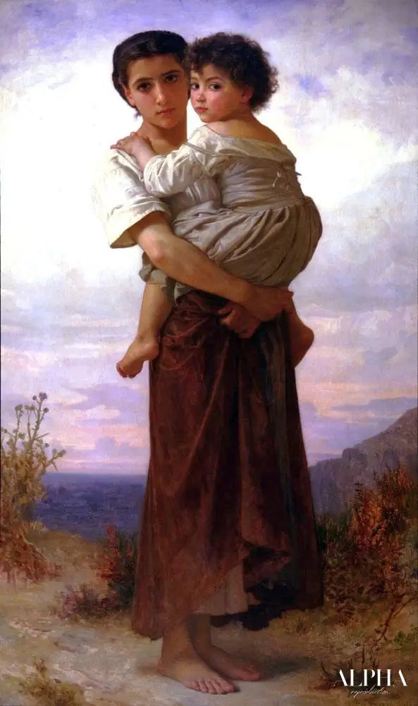 Young Bohemians - William Bouguereau - Reproductions de tableaux et peintures haut de gamme