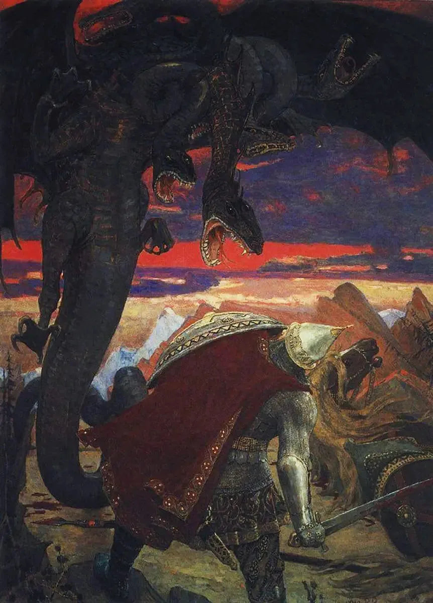드래곤 고리니치 - 빅토르 바스네초프

Source:
Zmey Gorynych - Viktor Vasnetsov