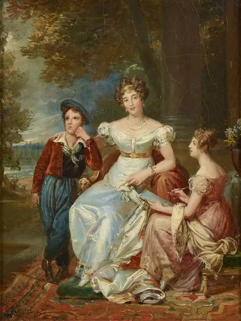 조에 탈롱, 카일라 백작부인과 두 자녀 - 프랑수아 제라르

Source:
Zoé Talon, comtesse du Cayla et ses deux enfants - François Gérard